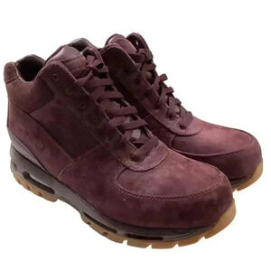 Nike Air Max Goadome ACG Mens 12 Boots Deep Burgundy Gum Bottom 865031-602
